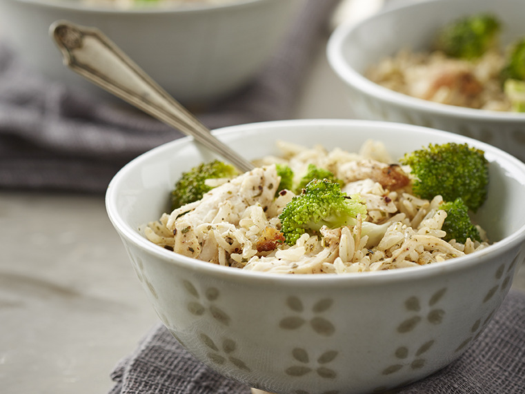 Rice with broccoli & chicken - from AMC Brand Ambassador Heleen Meyer 